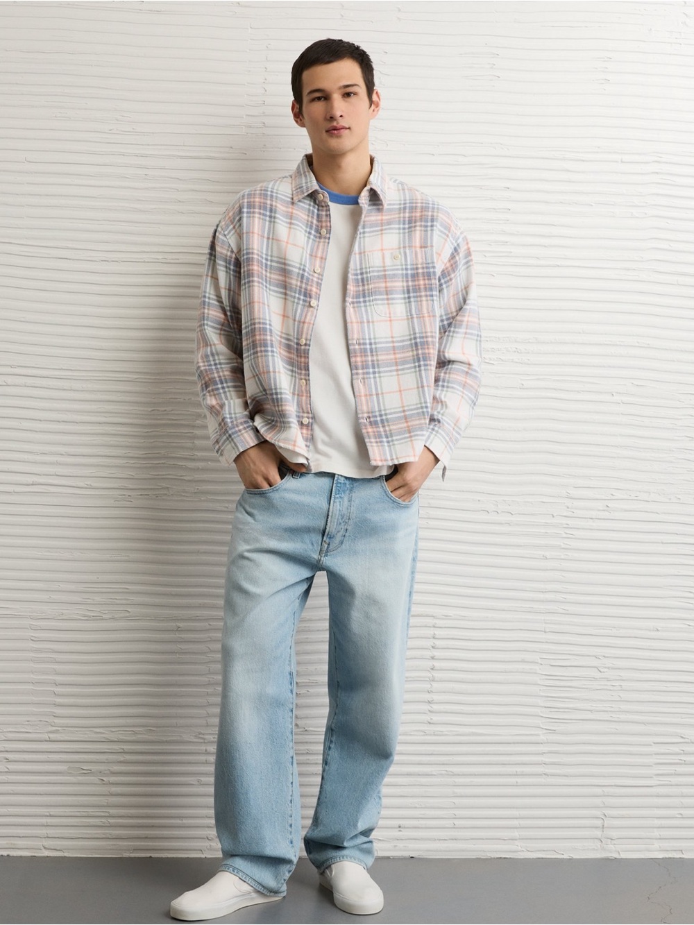New With Tags American Eagle Flannel Shirt Size XL